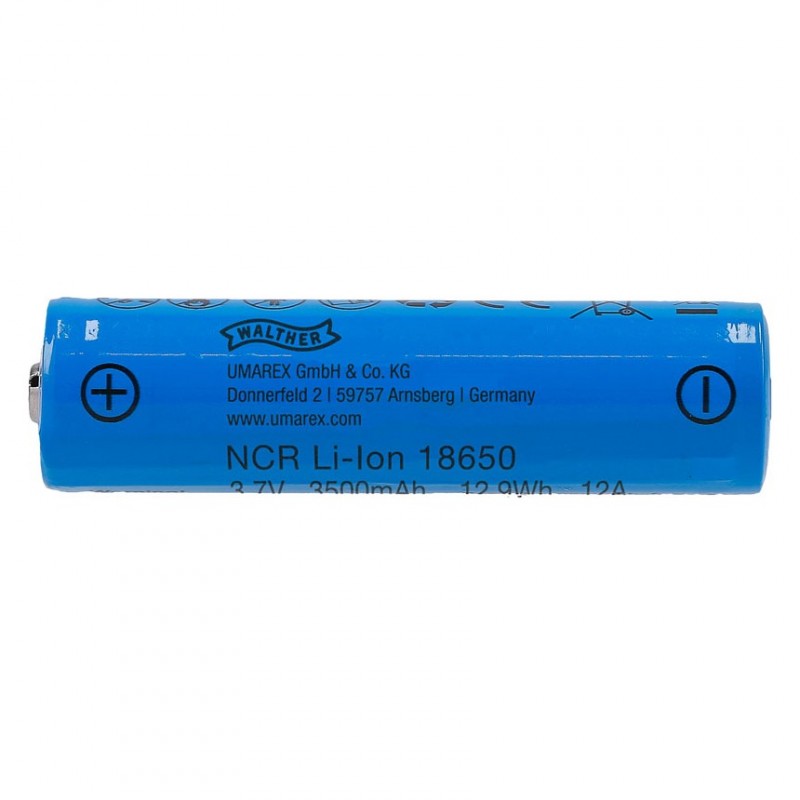 BATTERIE 3.7V 3500mAh 18650 LI-ION WALTHER