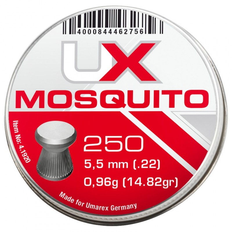 250 PLOMBS MOSQUITO UMAREX PLAT CAL 5.5 - 0.83G