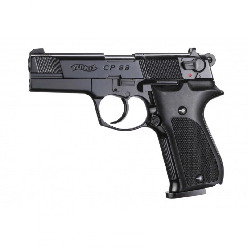 PISTOLET WALTHER CP88 BLACK CO2 4.5