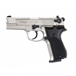 PISTOLET WALTHER CP88 NICKEL CO2 4.5