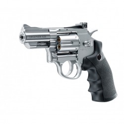 REVOLVER UMAREX LEGENDS S25 SILVER CO2 4.5 ET 4.5BBS