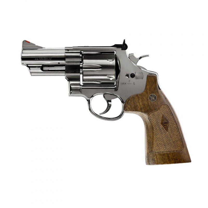 REVOLVER SMITH & WESSON M29 3" POLISHED AND BLUED CO2 4.5BBS