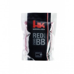 HECKLER & KOCH - BILLES 6MM BBS RED 0.20G - SACHET X2500