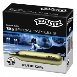 10 CAPSULES DE CO2 12G WALTHER